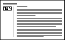 Left bar aligned, text to right